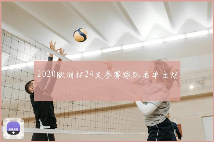 2020欧洲杯24支参赛球队名单出炉