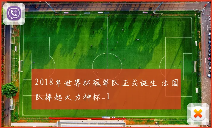 2018年世界杯冠军队正式诞生 法国队捧起大力神杯_1