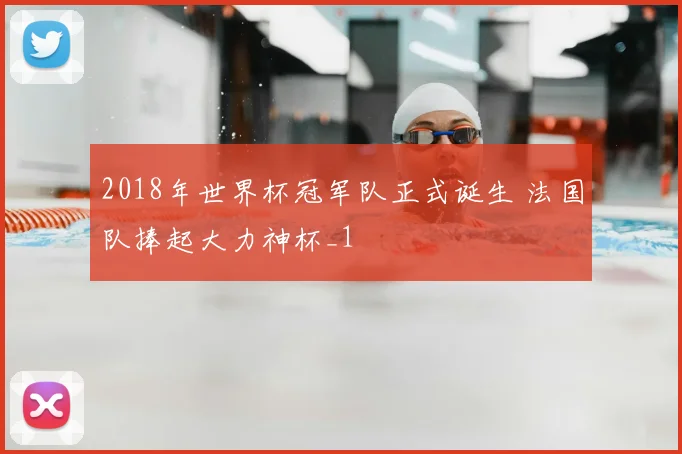 2018年世界杯冠军队正式诞生 法国队捧起大力神杯_1